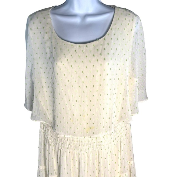 NWT Danny and Nicole Elegant pale yellow Women's Dress Size 20 - Picture 3 of 10